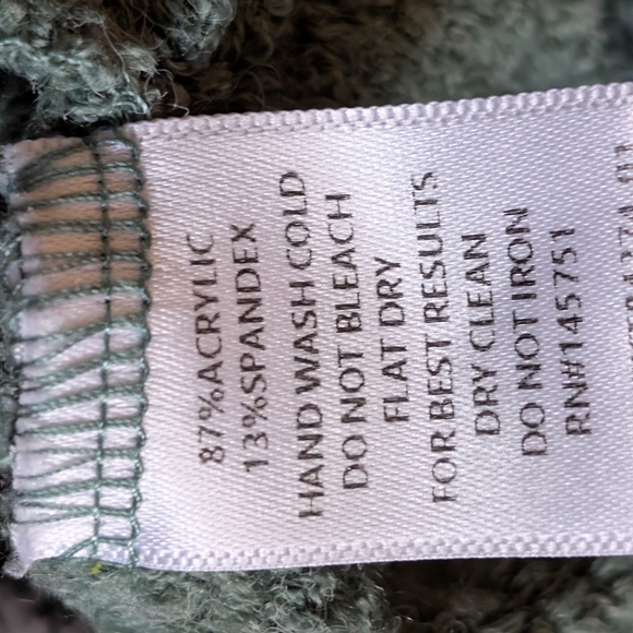 Peach Love California Teal Knit Hoodie - Picture 11 of 16